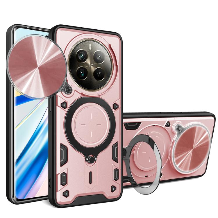 CD Texture Sliding Camshield Magnetic Holder Phone Case, For Realme P4 Power 5G, For Realme 16 Pro / 16 Pro+ 5G, For Realme 15x 5G, For Realme P3 5G / 14 5G Global, For Realme P3 Ultra 5G India, For Realme 14 Pro+ 5G, For Realme C75 4G / 14x 5G Global ...