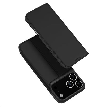 DUX DUCIS Skin Pro Series Flip Leather Phone Case, For iPhone 18 Pro, For iPhone 18 Pro Max, For iPhone 17e / 16e, For iPhone 17 Pro Max, For iPhone 17 Pro, For iPhone 17, For iPhone Air