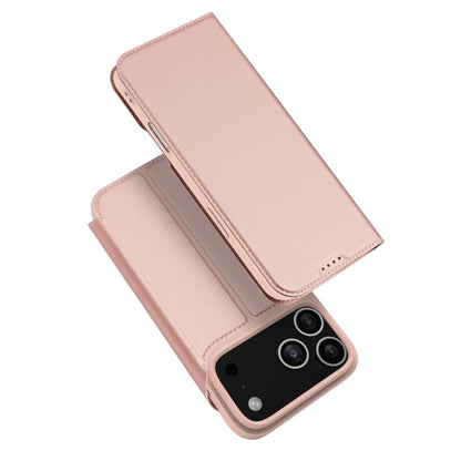 DUX DUCIS Skin Pro Series Flip Leather Phone Case, For iPhone 18 Pro, For iPhone 18 Pro Max, For iPhone 17e / 16e, For iPhone 17 Pro Max, For iPhone 17 Pro, For iPhone 17, For iPhone Air