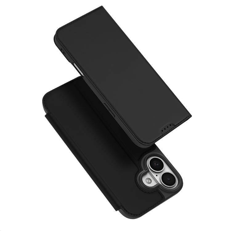 DUX DUCIS Skin Pro Series Flip Leather Phone Case, For iPhone 18 Pro, For iPhone 18 Pro Max, For iPhone 17e / 16e, For iPhone 17 Pro Max, For iPhone 17 Pro, For iPhone 17, For iPhone Air
