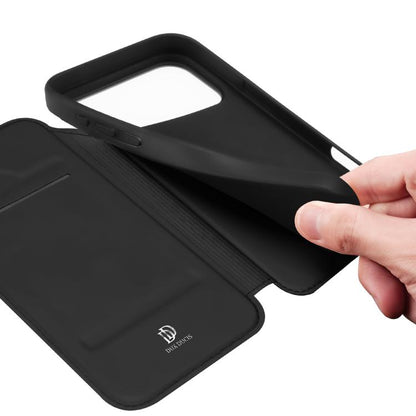DUX DUCIS Skin Pro Series Flip Leather Phone Case, For iPhone 18 Pro, For iPhone 18 Pro Max, For iPhone 17e / 16e, For iPhone 17 Pro Max, For iPhone 17 Pro, For iPhone 17, For iPhone Air
