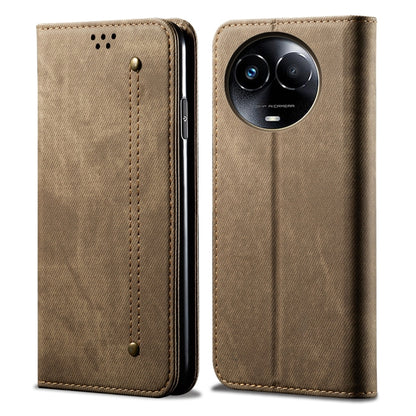 Denim Texture Flip Leather Phone Case, For Realme Note 60 4G / C61 4G, For Realme 13 Pro 5G Global, For Realme GT 6T 5G Global, For Realme GT 6 5G Global, For Realme C63 / C61, For Realme 12 Pro / 12 Pro+, For Realme GT5 Pro, For Realme 11 5G Global / ...