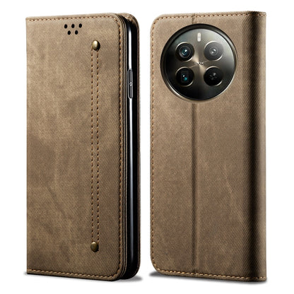 Denim Texture Flip Leather Phone Case, For Realme Note 60 4G / C61 4G, For Realme 13 Pro 5G Global, For Realme GT 6T 5G Global, For Realme GT 6 5G Global, For Realme C63 / C61, For Realme 12 Pro / 12 Pro+, For Realme GT5 Pro, For Realme 11 5G Global / ...