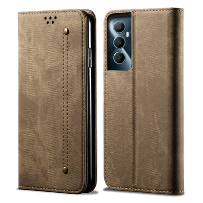 Denim Texture Flip Leather Phone Case, For Realme Note 60 4G / C61 4G, For Realme 13 Pro 5G Global, For Realme GT 6T 5G Global, For Realme GT 6 5G Global, For Realme C63 / C61, For Realme 12 Pro / 12 Pro+, For Realme GT5 Pro, For Realme 11 5G Global / ...