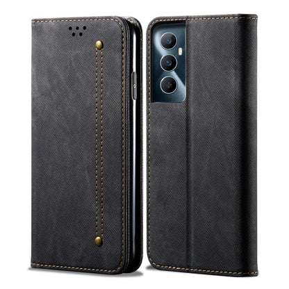 Denim Texture Flip Leather Phone Case, For Realme Note 60 4G / C61 4G, For Realme 13 Pro 5G Global, For Realme GT 6T 5G Global, For Realme GT 6 5G Global, For Realme C63 / C61, For Realme 12 Pro / 12 Pro+, For Realme GT5 Pro, For Realme 11 5G Global / ...