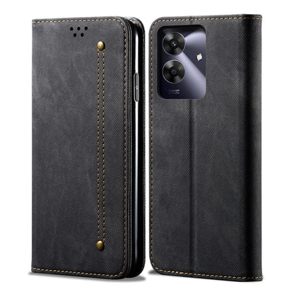 Denim Texture Flip Leather Phone Case, For Realme Note 60 4G / C61 4G, For Realme 13 Pro 5G Global, For Realme GT 6T 5G Global, For Realme GT 6 5G Global, For Realme C63 / C61, For Realme 12 Pro / 12 Pro+, For Realme GT5 Pro, For Realme 11 5G Global / ...