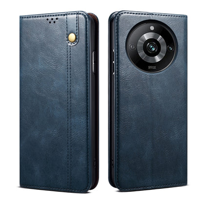 Oil Wax Crazy Horse Texture Leather Phone Case, For Realme 14 5G Global, For Realme P3 Pro, For Realme 14 Pro+ Global, For Realme 14 Pro Global, For Realme Note 60 4G / C61 4G, For Realme 13 Pro 5G Global, For Realme GT 6T 5G Global                    ...