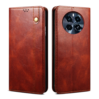 Oil Wax Crazy Horse Texture Leather Phone Case, For Realme 14 5G Global, For Realme P3 Pro, For Realme 14 Pro+ Global, For Realme 14 Pro Global, For Realme Note 60 4G / C61 4G, For Realme 13 Pro 5G Global, For Realme GT 6T 5G Global                    ...
