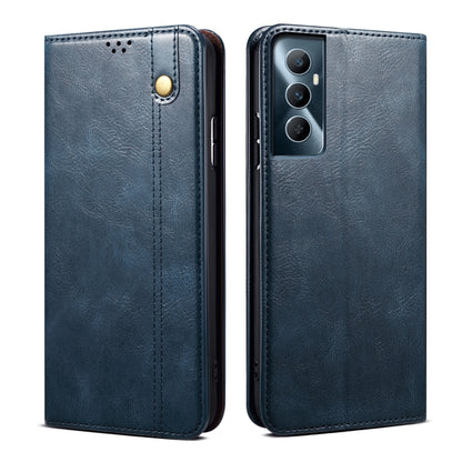 Oil Wax Crazy Horse Texture Leather Phone Case, For Realme 14 5G Global, For Realme P3 Pro, For Realme 14 Pro+ Global, For Realme 14 Pro Global, For Realme Note 60 4G / C61 4G, For Realme 13 Pro 5G Global, For Realme GT 6T 5G Global                    ...