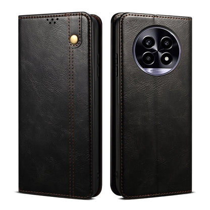 Oil Wax Crazy Horse Texture Leather Phone Case, For Realme 14 5G Global, For Realme P3 Pro, For Realme 14 Pro+ Global, For Realme 14 Pro Global, For Realme Note 60 4G / C61 4G, For Realme 13 Pro 5G Global, For Realme GT 6T 5G Global                    ...