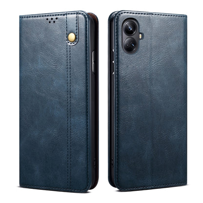 Oil Wax Crazy Horse Texture Leather Phone Case, For Realme 14 5G Global, For Realme P3 Pro, For Realme 14 Pro+ Global, For Realme 14 Pro Global, For Realme Note 60 4G / C61 4G, For Realme 13 Pro 5G Global, For Realme GT 6T 5G Global                    ...