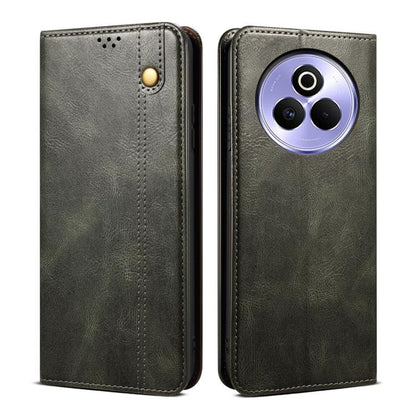Oil Wax Crazy Horse Texture Leather Phone Case, For Realme 14 5G Global, For Realme P3 Pro, For Realme 14 Pro+ Global, For Realme 14 Pro Global, For Realme Note 60 4G / C61 4G, For Realme 13 Pro 5G Global, For Realme GT 6T 5G Global                    ...