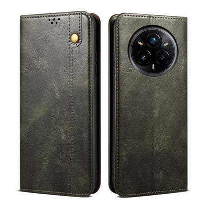 Oil Wax Crazy Horse Texture Leather Phone Case, For Realme 14 5G Global, For Realme P3 Pro, For Realme 14 Pro+ Global, For Realme 14 Pro Global, For Realme Note 60 4G / C61 4G, For Realme 13 Pro 5G Global, For Realme GT 6T 5G Global                    ...