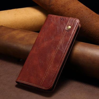 Oil Wax Crazy Horse Texture Leather Phone Case, For Realme 14 5G Global, For Realme P3 Pro, For Realme 14 Pro+ Global, For Realme 14 Pro Global, For Realme Note 60 4G / C61 4G, For Realme 13 Pro 5G Global, For Realme GT 6T 5G Global                    ...