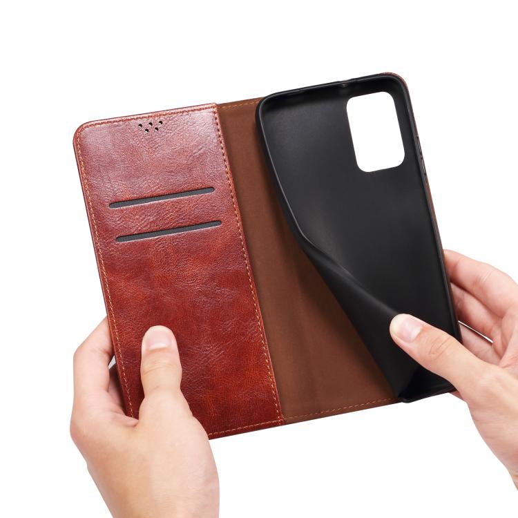 Oil Wax Crazy Horse Texture Leather Phone Case, For Realme 14 5G Global, For Realme P3 Pro, For Realme 14 Pro+ Global, For Realme 14 Pro Global, For Realme Note 60 4G / C61 4G, For Realme 13 Pro 5G Global, For Realme GT 6T 5G Global                    ...