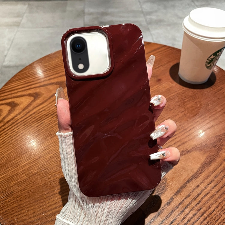 Solid Color Wave Texture TPU Phone Case