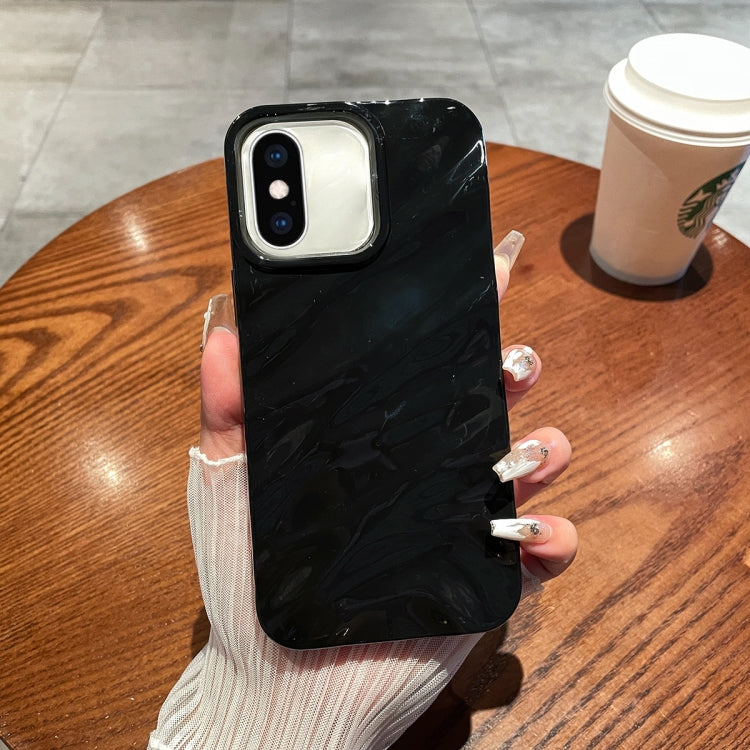 Solid Color Wave Texture TPU Phone Case