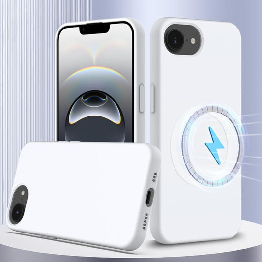 Shockproof Silicone Magsafe Phone Case, For iPhone 17e / 16e, For iPhone 17 Pro Max, For iPhone 17 Pro, For iPhone 17, For iPhone Air, For iPhone 16 Pro Max, For iPhone 16 Pro, For iPhone 16 Plus, For iPhone 16, For iPhone 15 Pro Max