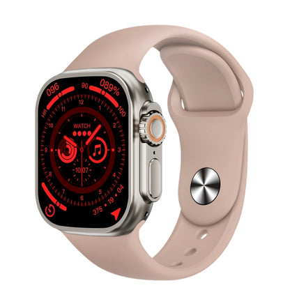 Montre intelligente WS-E9 Ultra 2,2 pouces étanche IP67 avec bracelet en silicone, prise en charge de la fréquence cardiaque / NFC, bracelet en silicone (argent), bracelet en silicone (bleu), bracelet en silicone (rose), bracelet en silicone (noir)