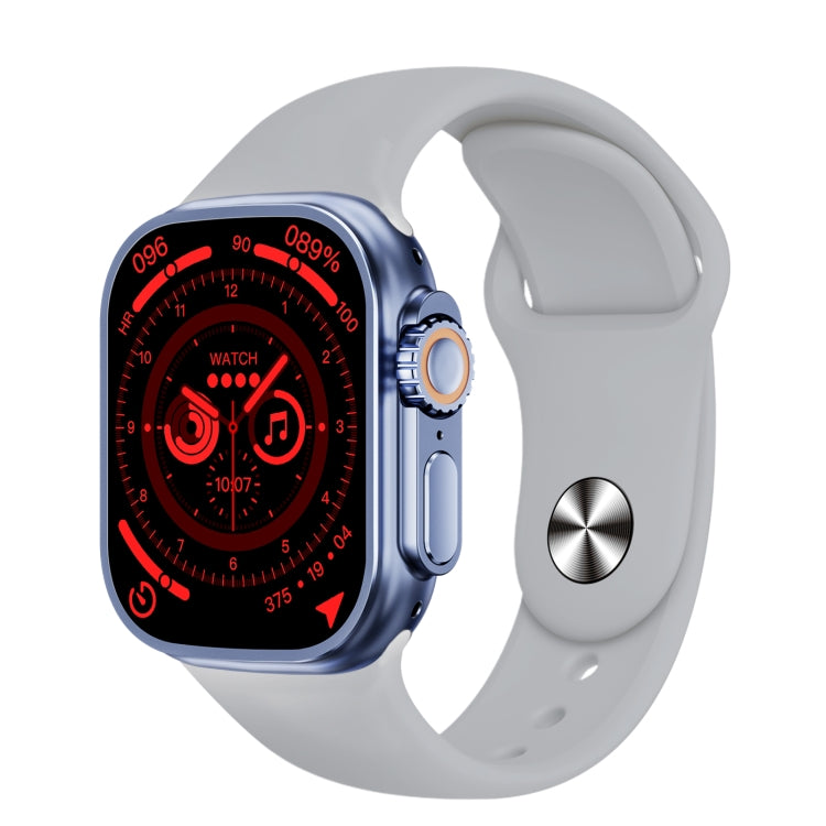 Montre intelligente WS-E9 Ultra 2,2 pouces étanche IP67 avec bracelet en silicone, prise en charge de la fréquence cardiaque / NFC, bracelet en silicone (argent), bracelet en silicone (bleu), bracelet en silicone (rose), bracelet en silicone (noir)