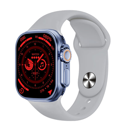 Montre intelligente WS-E9 Ultra 2,2 pouces étanche IP67 avec bracelet en silicone, prise en charge de la fréquence cardiaque / NFC, bracelet en silicone (argent), bracelet en silicone (bleu), bracelet en silicone (rose), bracelet en silicone (noir)