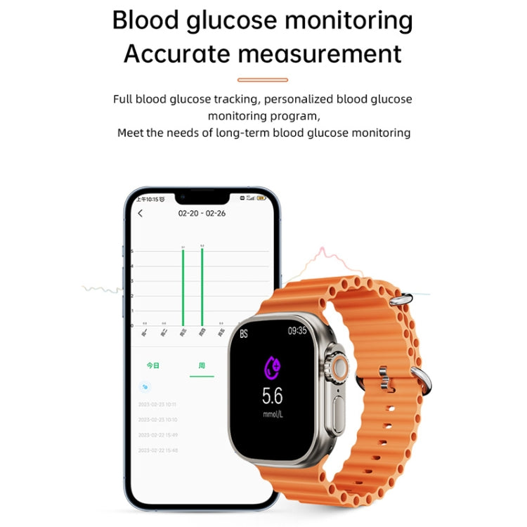 Montre intelligente WS-E9 Ultra 2,2 pouces étanche IP67 avec bracelet en silicone, prise en charge de la fréquence cardiaque / NFC, bracelet en silicone (argent), bracelet en silicone (bleu), bracelet en silicone (rose), bracelet en silicone (noir)