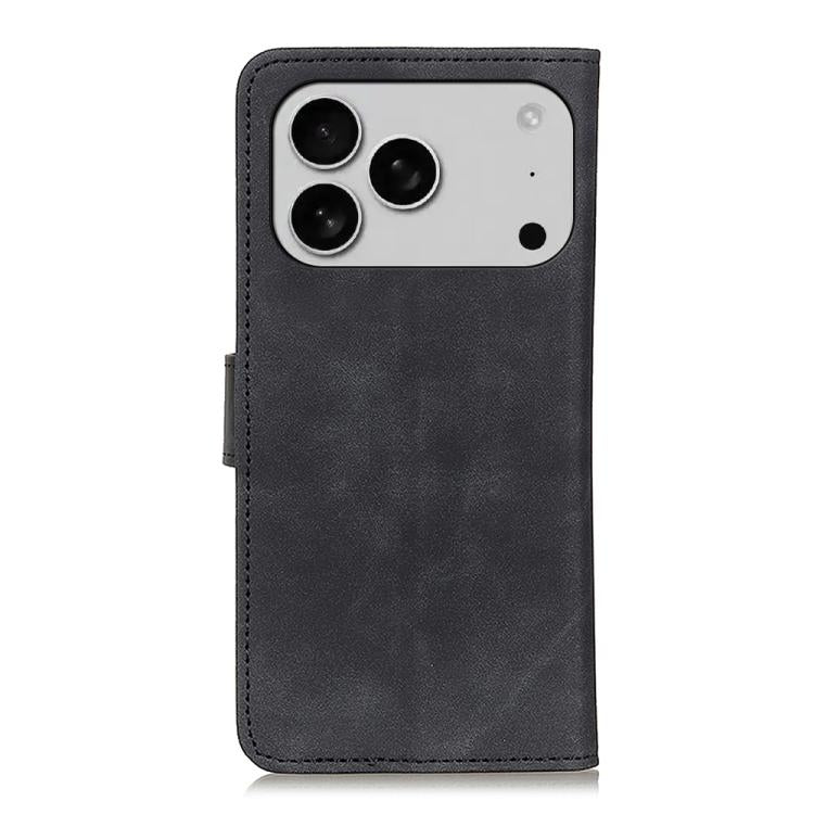 KHAZNEH Retro Texture Leather Phone Case, For iPhone 18 Pro / 17 Pro, For iPhone 18 Pro Max/17 Pro Max, For iPhone 16e / 17e, For iPhone 17, For iPhone Air, For iPhone 16 Pro Max, For iPhone 16 Pro, For iPhone 16 Plus, For iPhone 16, For iPhone 15 Pro ...