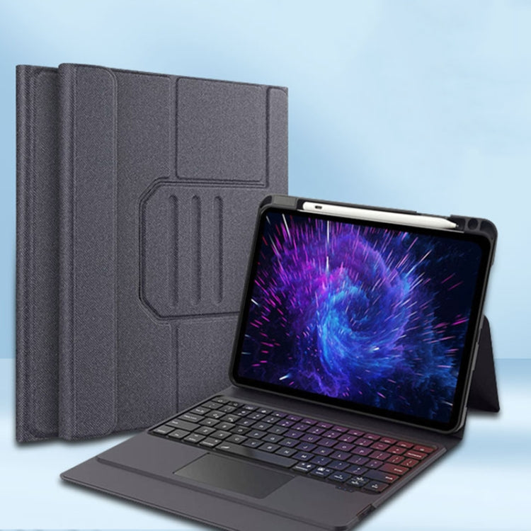 Integrated Bluetooth Keyboard Leather Case with Backlight & Touchpad, For iPad Pro 12.9 2022 / 2021 / 2020, For iPad Pro 11 2022 / 2021 / 2020, For iPad 10th Gen 10.9 2022, For iPad 10.2 2021 / 2020 / 2019, For iPad Air 2022 / 2020