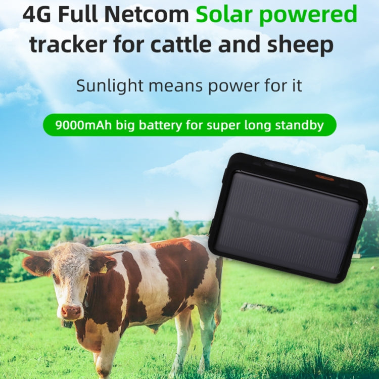 Traqueur GPS V44 étanche à énergie solaire pour bovins et ovins, Traqueur GPS V44