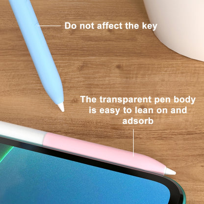 Jelly Style Translucent Silicone Protective Pen Case