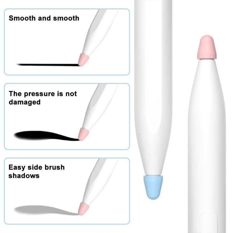 8pcs / Set Silicone Wear-resistant Stylus Nib Cover, For Xiaomi Stylus Pen 2