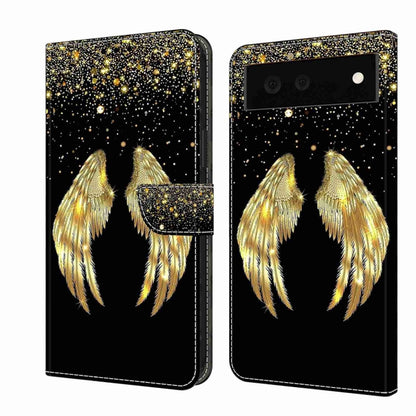 Crystal 3D Shockproof Protective Leather Phone Case, For Google Pixel 7a, For Google Pixel 7 Pro, For Google Pixel 7, For Google Pixel 6a, For Google Pixel 6 Pro