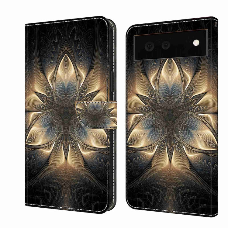 Crystal 3D Shockproof Protective Leather Phone Case, For Google Pixel 7a, For Google Pixel 7 Pro, For Google Pixel 7, For Google Pixel 6a, For Google Pixel 6 Pro