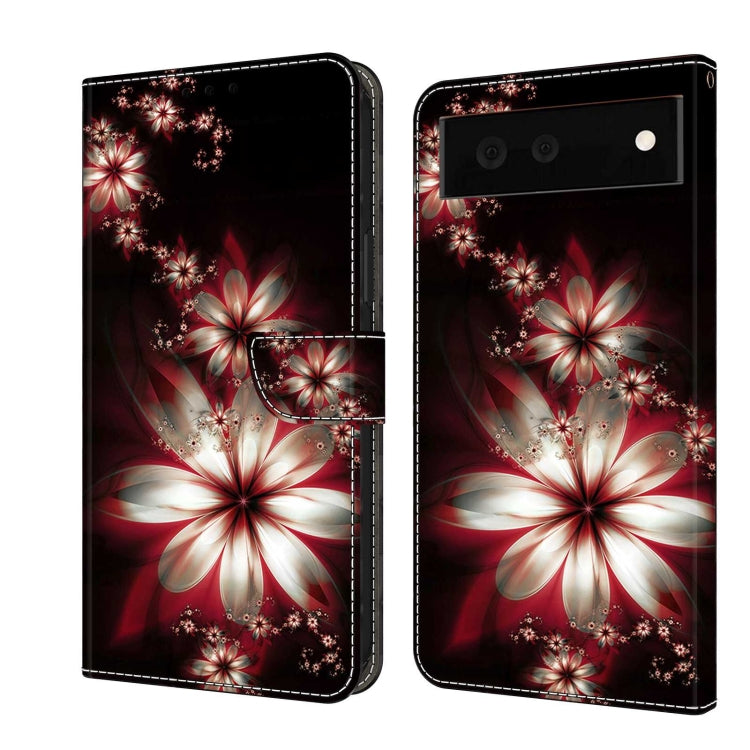 Crystal 3D Shockproof Protective Leather Phone Case, For Google Pixel 7a, For Google Pixel 7 Pro, For Google Pixel 7, For Google Pixel 6a, For Google Pixel 6 Pro