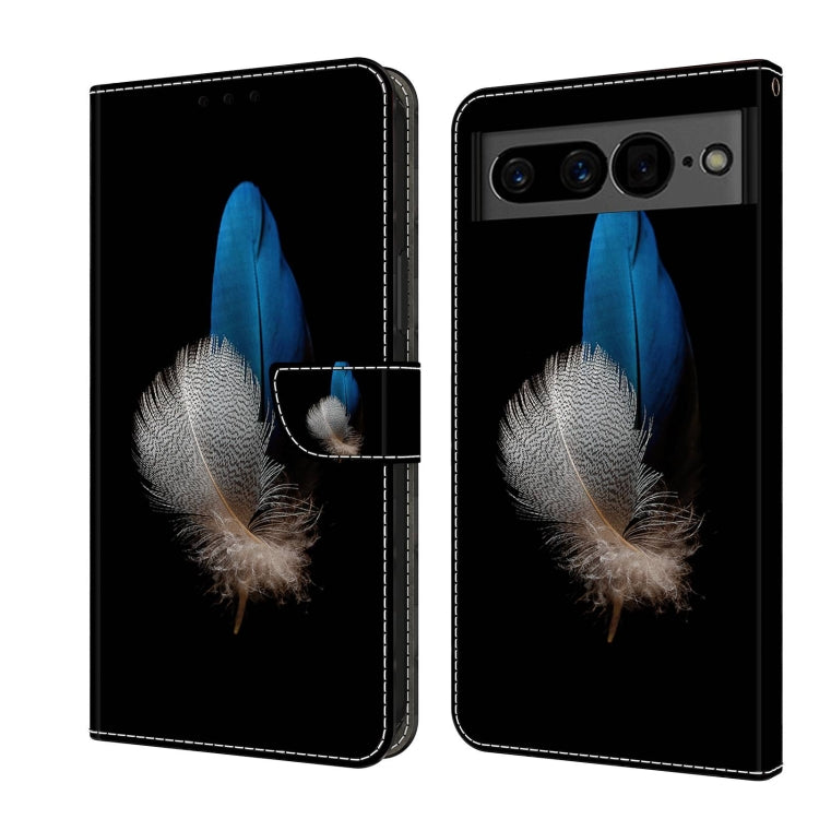 Crystal 3D Shockproof Protective Leather Phone Case, For Google Pixel 7a, For Google Pixel 7 Pro, For Google Pixel 7, For Google Pixel 6a, For Google Pixel 6 Pro