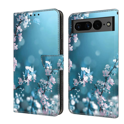 Crystal 3D Shockproof Protective Leather Phone Case, For Google Pixel 7a, For Google Pixel 7 Pro, For Google Pixel 7, For Google Pixel 6a, For Google Pixel 6 Pro