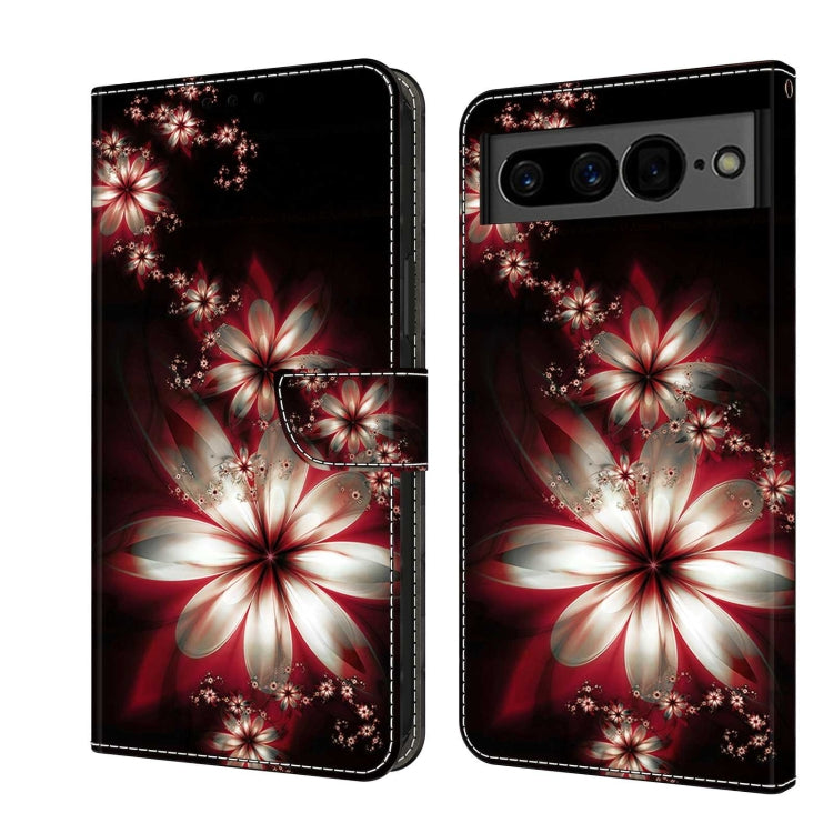 Crystal 3D Shockproof Protective Leather Phone Case, For Google Pixel 7a, For Google Pixel 7 Pro, For Google Pixel 7, For Google Pixel 6a, For Google Pixel 6 Pro