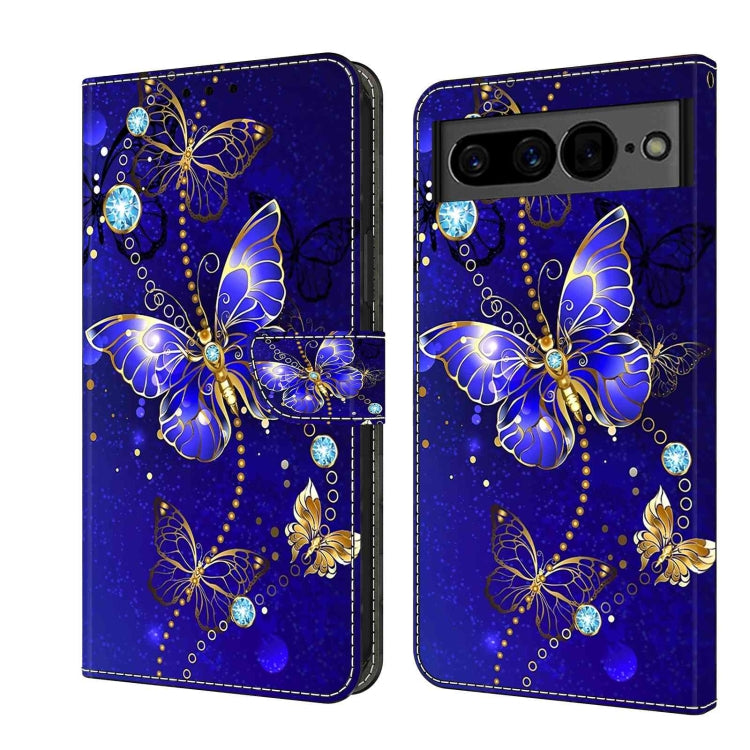 Crystal 3D Shockproof Protective Leather Phone Case, For Google Pixel 7a, For Google Pixel 7 Pro, For Google Pixel 7, For Google Pixel 6a, For Google Pixel 6 Pro