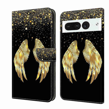 Crystal 3D Shockproof Protective Leather Phone Case, For Google Pixel 7a, For Google Pixel 7 Pro, For Google Pixel 7, For Google Pixel 6a, For Google Pixel 6 Pro