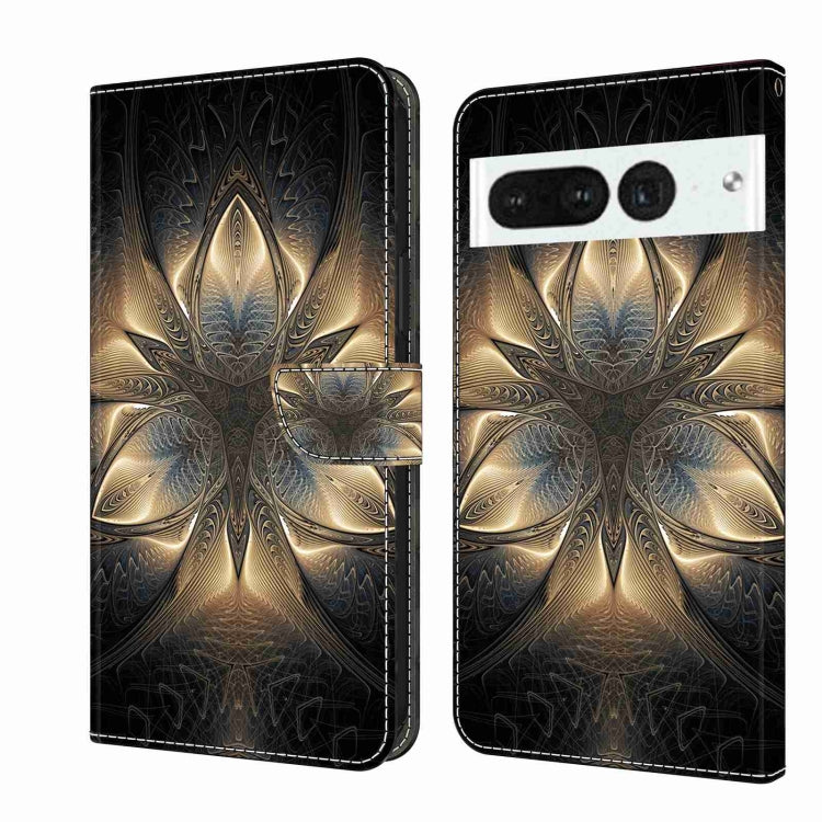 Crystal 3D Shockproof Protective Leather Phone Case, For Google Pixel 7a, For Google Pixel 7 Pro, For Google Pixel 7, For Google Pixel 6a, For Google Pixel 6 Pro