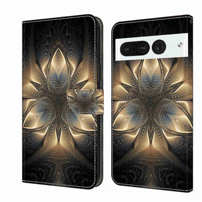 Crystal 3D Shockproof Protective Leather Phone Case, For Google Pixel 7a, For Google Pixel 7 Pro, For Google Pixel 7, For Google Pixel 6a, For Google Pixel 6 Pro