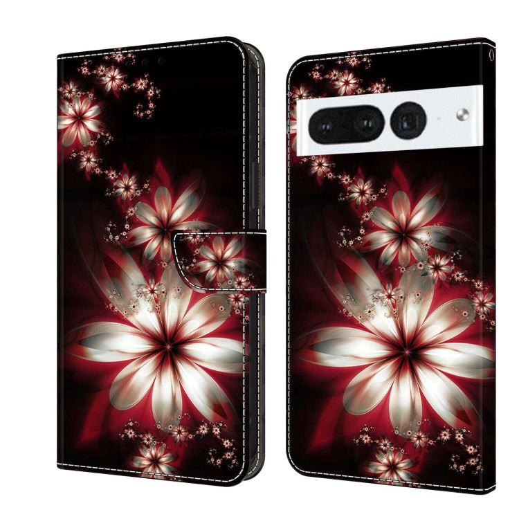 Crystal 3D Shockproof Protective Leather Phone Case, For Google Pixel 7a, For Google Pixel 7 Pro, For Google Pixel 7, For Google Pixel 6a, For Google Pixel 6 Pro