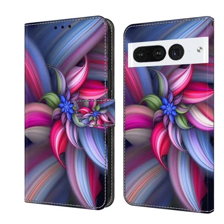 Crystal 3D Shockproof Protective Leather Phone Case, For Google Pixel 7a, For Google Pixel 7 Pro, For Google Pixel 7, For Google Pixel 6a, For Google Pixel 6 Pro