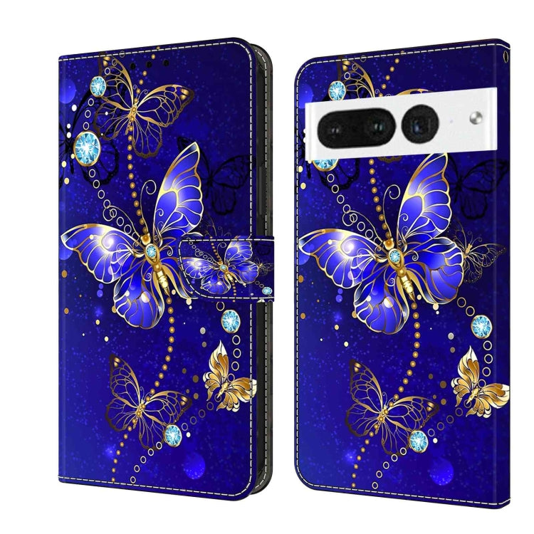 Crystal 3D Shockproof Protective Leather Phone Case, For Google Pixel 7a, For Google Pixel 7 Pro, For Google Pixel 7, For Google Pixel 6a, For Google Pixel 6 Pro