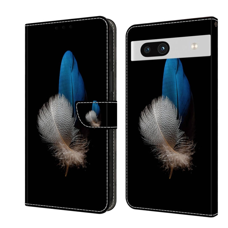 Crystal 3D Shockproof Protective Leather Phone Case, For Google Pixel 7a, For Google Pixel 7 Pro, For Google Pixel 7, For Google Pixel 6a, For Google Pixel 6 Pro