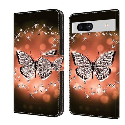 Crystal 3D Shockproof Protective Leather Phone Case, For Google Pixel 7a, For Google Pixel 7 Pro, For Google Pixel 7, For Google Pixel 6a, For Google Pixel 6 Pro