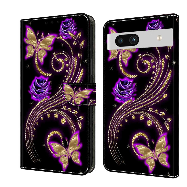 Crystal 3D Shockproof Protective Leather Phone Case, For Google Pixel 7a, For Google Pixel 7 Pro, For Google Pixel 7, For Google Pixel 6a, For Google Pixel 6 Pro