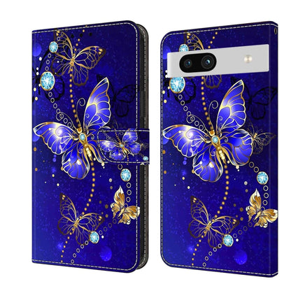 Crystal 3D Shockproof Protective Leather Phone Case, For Google Pixel 7a, For Google Pixel 7 Pro, For Google Pixel 7, For Google Pixel 6a, For Google Pixel 6 Pro
