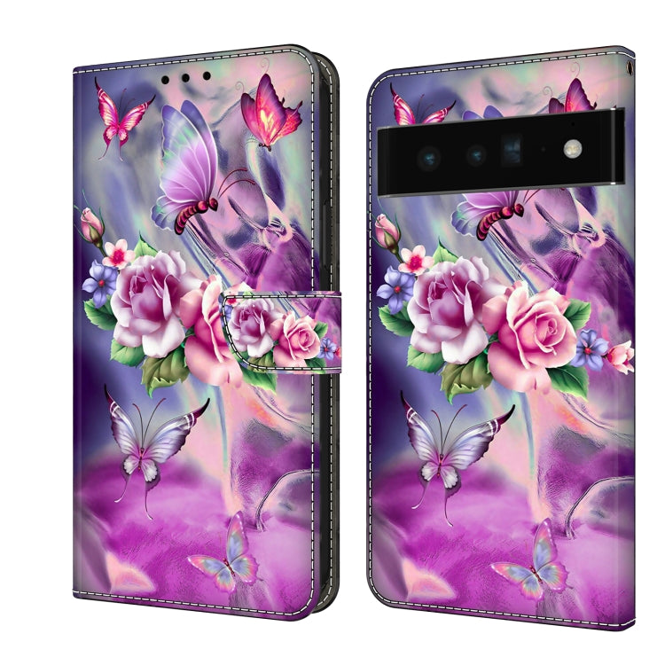Crystal 3D Shockproof Protective Leather Phone Case, For Google Pixel 7a, For Google Pixel 7 Pro, For Google Pixel 7, For Google Pixel 6a, For Google Pixel 6 Pro