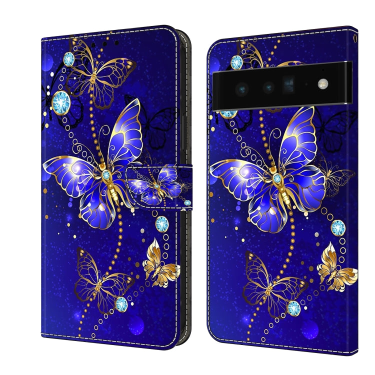 Crystal 3D Shockproof Protective Leather Phone Case, For Google Pixel 7a, For Google Pixel 7 Pro, For Google Pixel 7, For Google Pixel 6a, For Google Pixel 6 Pro